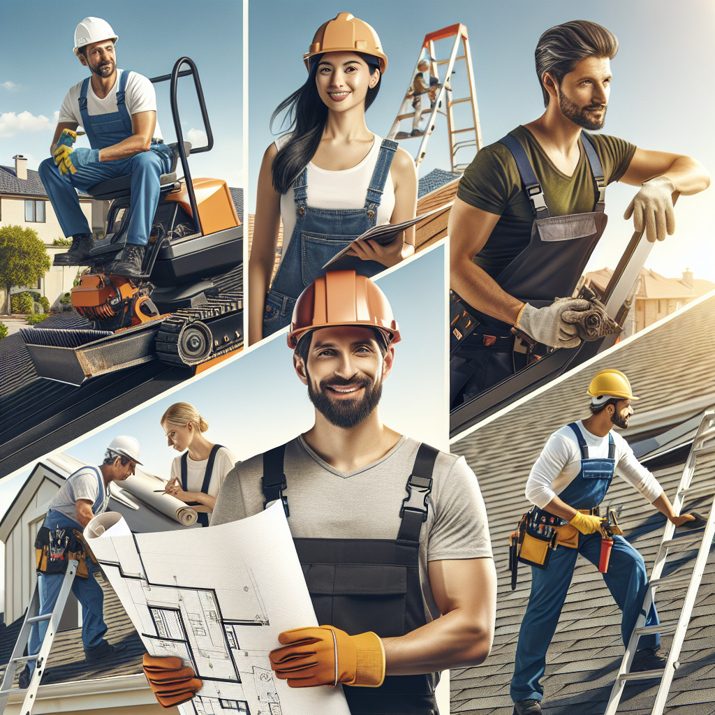 High-quality roofing service completion with professional team and modern equipment